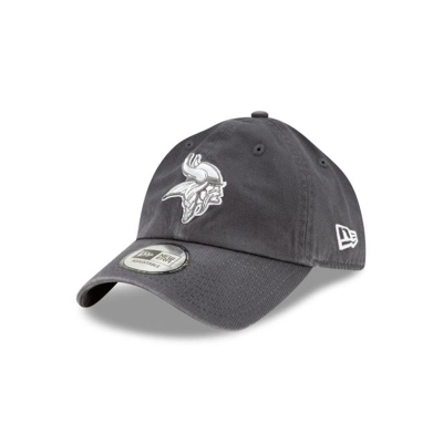 Minnesota Vikings Gorra | New Era NFL Casual Classic Adjustable Cap Mexico - Grises
